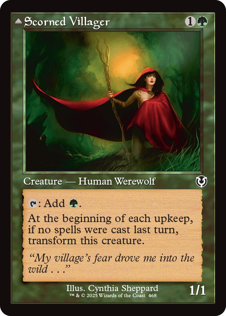 Scorned Villager (Retro Frame) (INR-468) - Innistrad Remastered