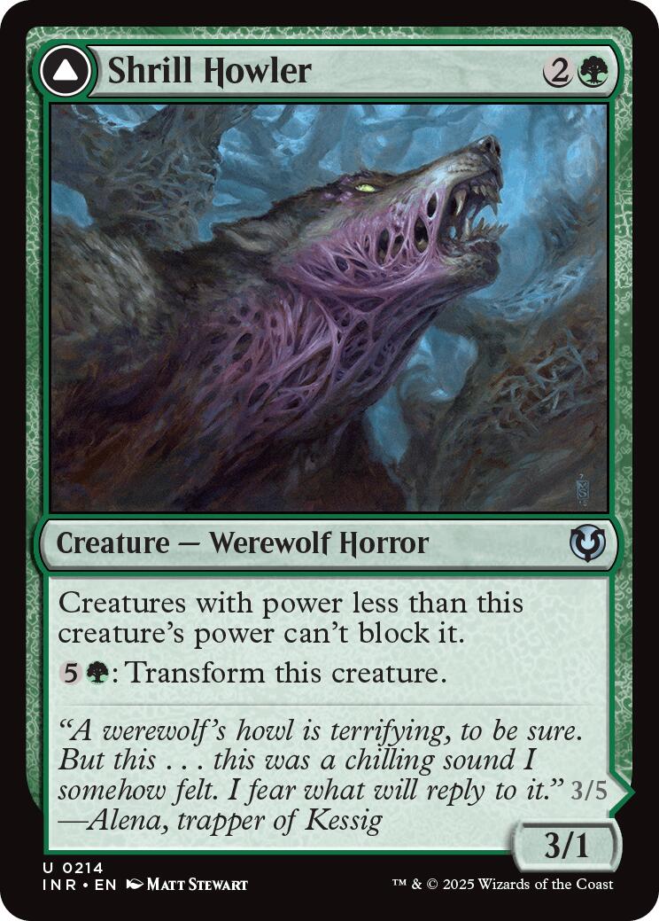 Shrill Howler // Howling Chorus (INR-214) - Innistrad Remastered