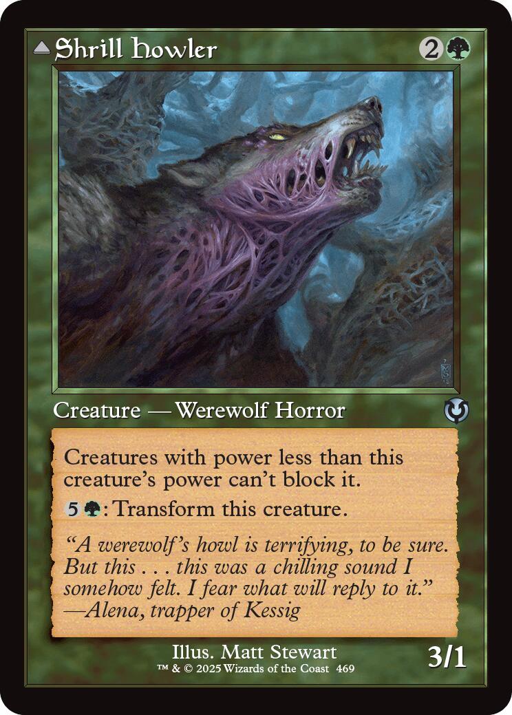 Shrill Howler (Retro Frame) (INR-469) - Innistrad Remastered