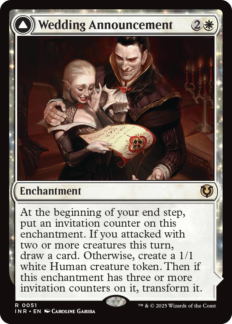 Wedding Announcement (INR-051) - Innistrad Remastered: (enchantment)