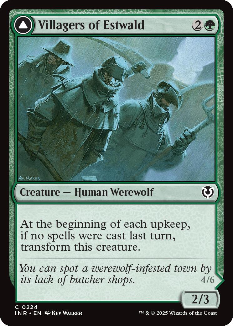 Villagers of Estwald (INR-224) - Innistrad Remastered