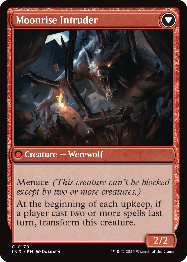 Village Messenger // Moonrise Intruder (INR-179) - Innistrad Remastered