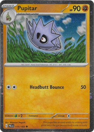 Pupitar (Cosmo Foil) 111/193  - Holofoil - Promo