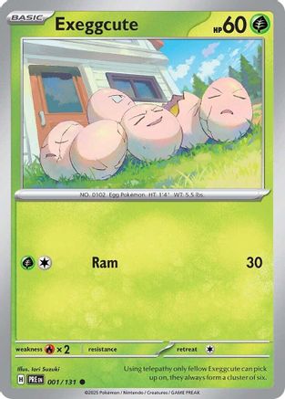 Exeggcute 001  - Common