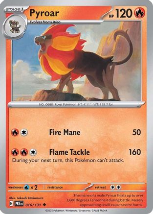 Pyroar 016  - Uncommon