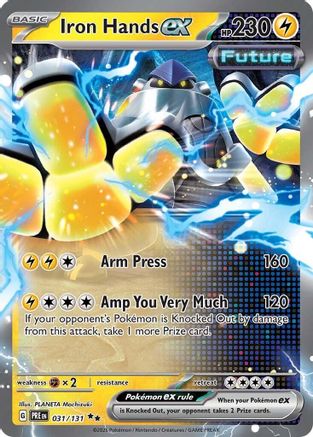 Iron Hands ex 031/131  - Holofoil - Double Rare