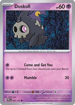 Duskull 035  - Common