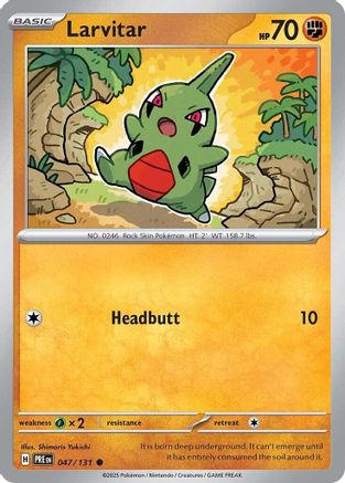 Larvitar 047  - Common