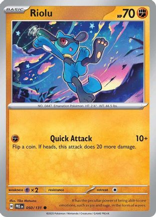 Riolu 050  - Common