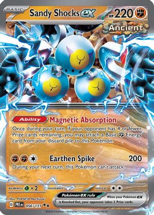 Sandy Shocks ex 056/131  - Holofoil - Double Rare