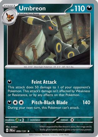 Umbreon 059  - Holofoil - Rare