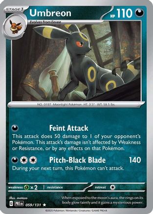 Umbreon (059/131) [Scarlet & Violet: Prismatic Evolutions]