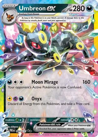 Umbreon ex 060/131  - Holofoil - Double Rare