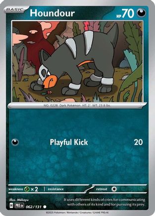 Houndour 062  - Common
