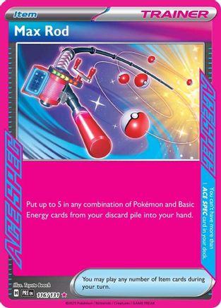 Max Rod 116  - Holofoil - ACE SPEC Rare