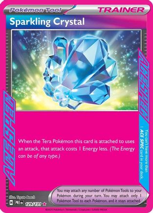 Sparkling Crystal 129  - Holofoil - ACE SPEC Rare