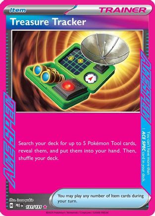 Treasure Tracker 131  - Holofoil - ACE SPEC Rare