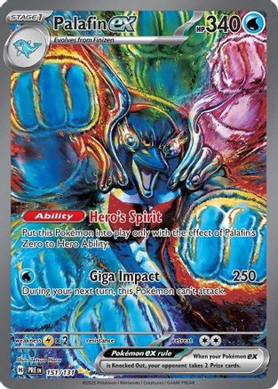 Palafin ex 151  - Holofoil - Special Illustration Rare