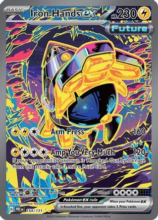 Iron Hands ex 154/131  - Holofoil - Special Illustration Rare
