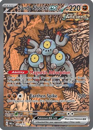 Sandy Shocks ex 159/131  - Holofoil - Special Illustration Rare