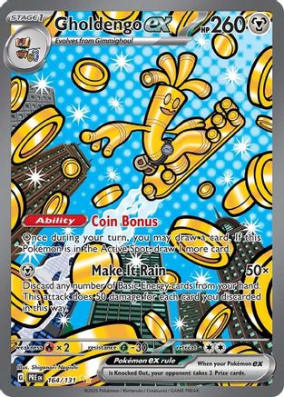 Gholdengo ex 164  - Holofoil - Special Illustration Rare