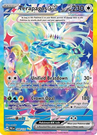 Terapagos ex 169/131  - Holofoil - Special Illustration Rare