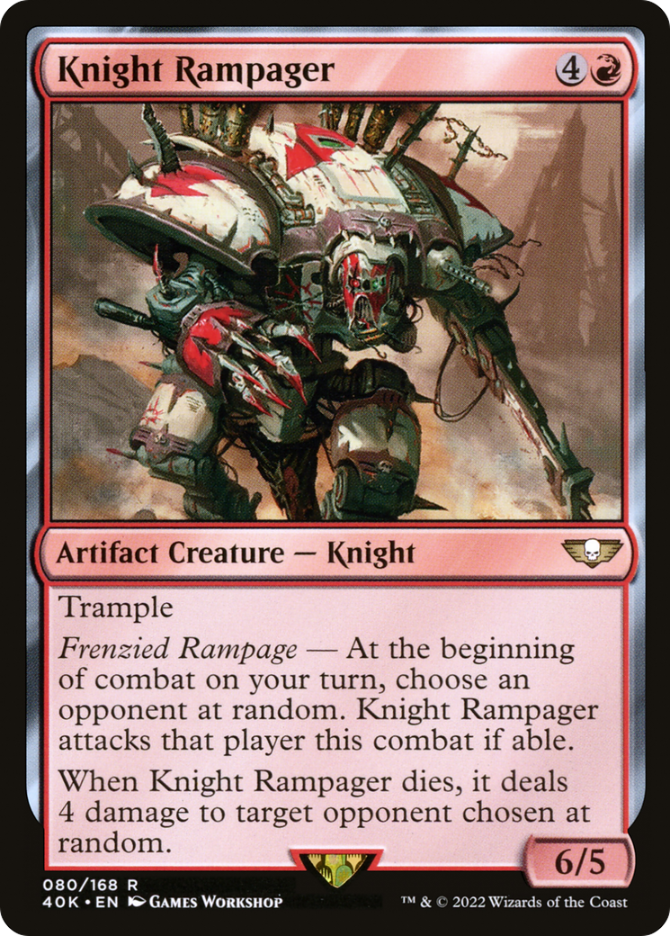 Chevalier Rampager [Warhammer 40,000] 