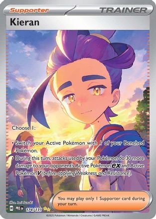 Kieran 174/131  - Holofoil - Special Illustration Rare