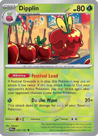 Dipplin (Poke Ball Pattern) 010  - Holofoil - Uncommon