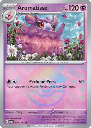 Aromatisse (Poke Ball Pattern) 039  - Holofoil - Common