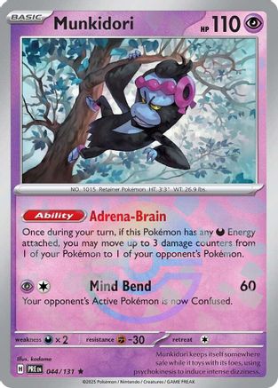 Munkidori (Poke Ball Pattern) 044  - Holofoil - Rare