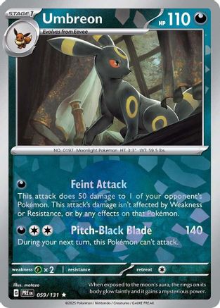 Umbreon (Poke Ball Pattern) 059  - Holofoil - Rare