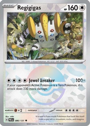 Regigigas (Poke Ball Pattern) 086  - Holofoil - Uncommon