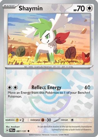 Shaymin (Poke Ball Pattern) 087  - Holofoil - Uncommon