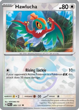 Hawlucha (Poke Ball Pattern) 089  - Holofoil - Uncommon