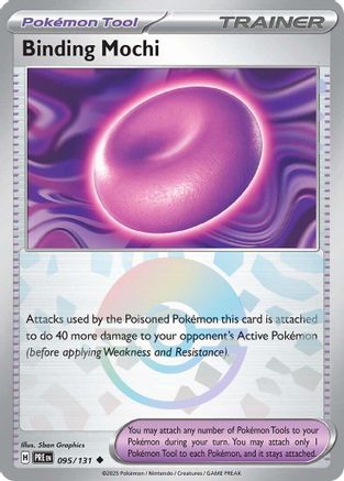 Binding Mochi (Poke Ball Pattern) 095  - Holofoil - Uncommon