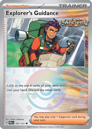 Explorer's Guidance (Poke Ball Pattern) 107  - Holofoil - Uncommon
