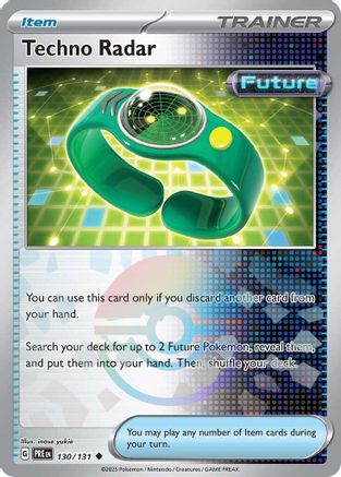 Techno Radar (Poke Ball Pattern) 130  - Holofoil - Uncommon