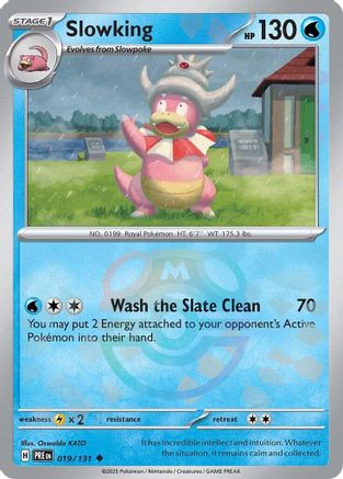 Slowking (Master Ball Pattern) 019  - Holofoil - Uncommon