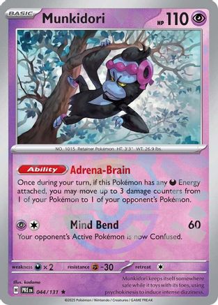 Munkidori (Master Ball Pattern) 044  - Holofoil - Rare