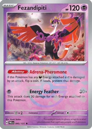 Fezandipiti (Master Ball Pattern) 045  - Holofoil - Rare