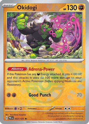 Okidogi (Master Ball Pattern) 057  - Holofoil - Rare
