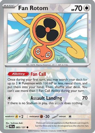 Fan Rotom (Master Ball Pattern) 085  - Holofoil - Common