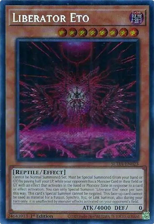 Liberator Eto (SUDA-EN023) - Secret Rare