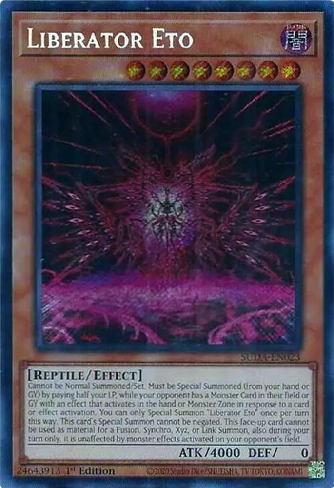 Liberator Eto (SUDA-EN023) - Secret Rare