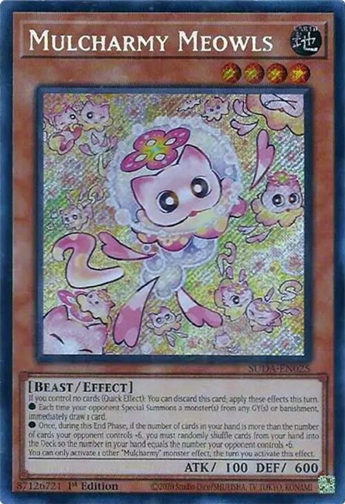 Mulcharmy Meowls (SUDA-EN025) - Secret Rare