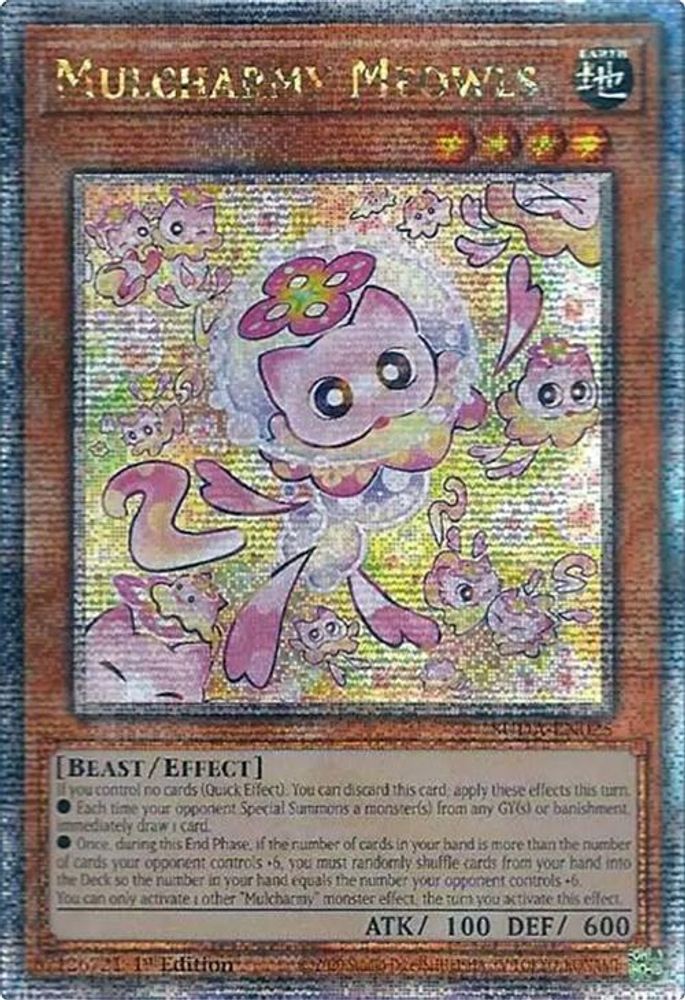 Mulcharmy Meowls (Quarter Century Secret Rare) (SUDA-EN025) - Quarter Century Secret Rare