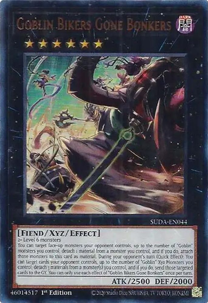 Goblin Bikers Gone Bonkers (SUDA-EN044) - Ultra Rare