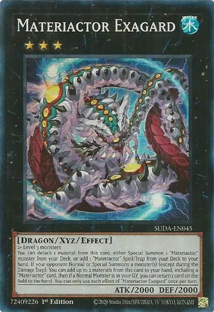 Materiactor Exagard (SUDA-EN045) - Super Rare