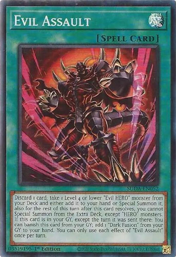 Evil Assault (SUDA-EN052) - Super Rare